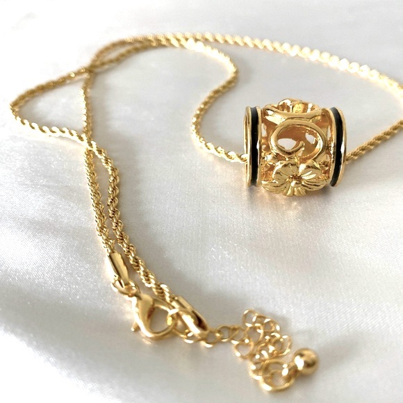 🌺 Rope chain with Hawaiian pendant - Picture 2 of 5